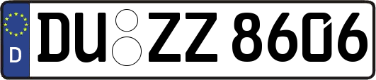 DU-ZZ8606