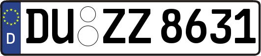 DU-ZZ8631