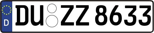 DU-ZZ8633