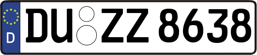 DU-ZZ8638