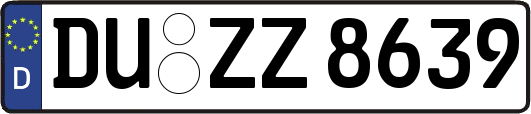 DU-ZZ8639
