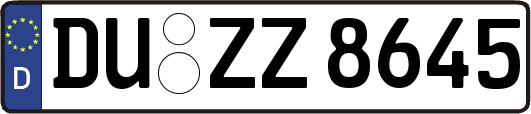 DU-ZZ8645