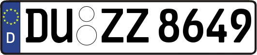 DU-ZZ8649
