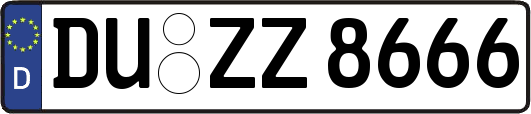 DU-ZZ8666