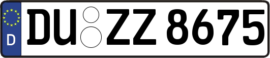 DU-ZZ8675