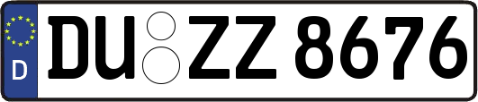 DU-ZZ8676