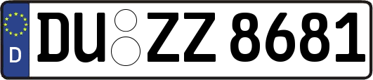 DU-ZZ8681