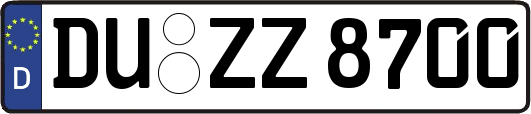DU-ZZ8700