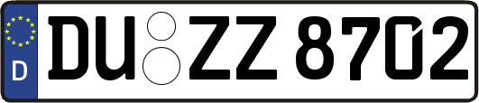 DU-ZZ8702