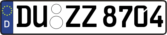 DU-ZZ8704