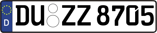 DU-ZZ8705