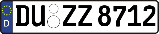 DU-ZZ8712