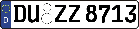 DU-ZZ8713