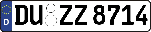 DU-ZZ8714