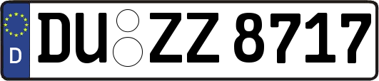 DU-ZZ8717