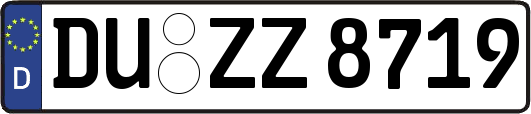 DU-ZZ8719