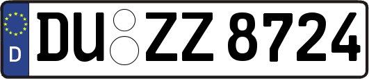 DU-ZZ8724