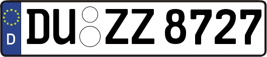 DU-ZZ8727