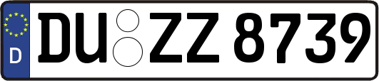 DU-ZZ8739