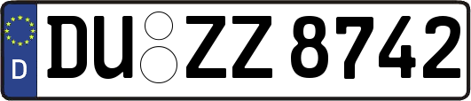 DU-ZZ8742