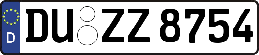 DU-ZZ8754