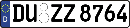 DU-ZZ8764