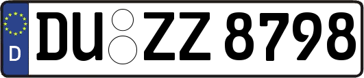 DU-ZZ8798
