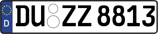 DU-ZZ8813