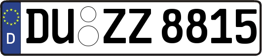 DU-ZZ8815