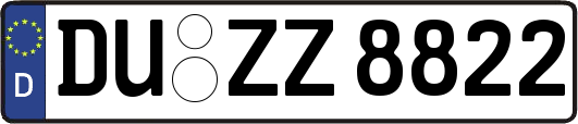 DU-ZZ8822