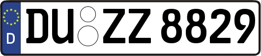 DU-ZZ8829