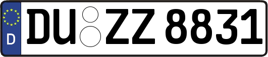 DU-ZZ8831