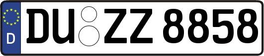 DU-ZZ8858