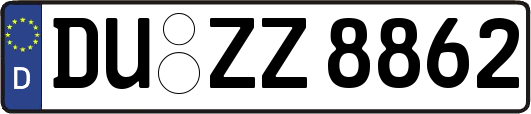 DU-ZZ8862