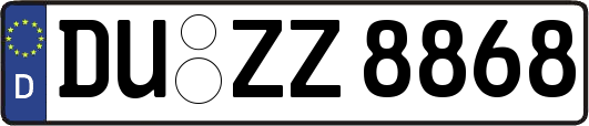 DU-ZZ8868