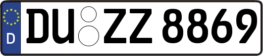 DU-ZZ8869