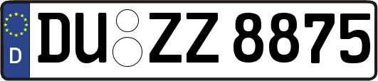 DU-ZZ8875