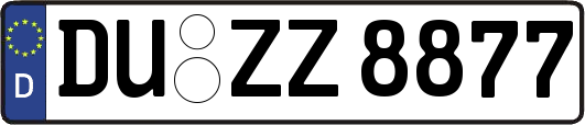 DU-ZZ8877