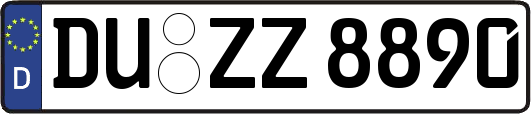 DU-ZZ8890