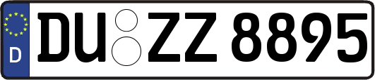 DU-ZZ8895