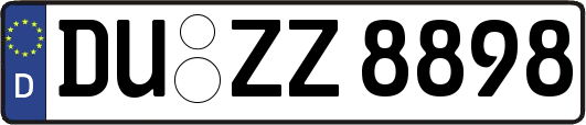 DU-ZZ8898