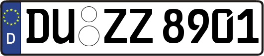 DU-ZZ8901