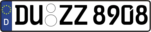 DU-ZZ8908