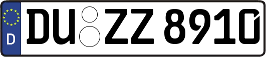 DU-ZZ8910