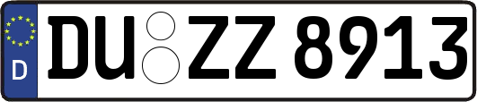 DU-ZZ8913