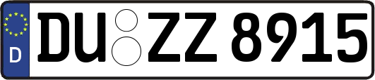 DU-ZZ8915