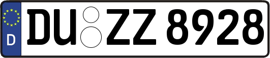 DU-ZZ8928
