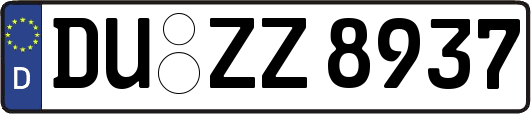 DU-ZZ8937