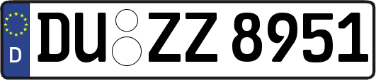 DU-ZZ8951