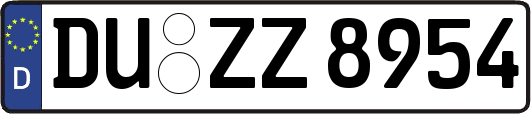 DU-ZZ8954